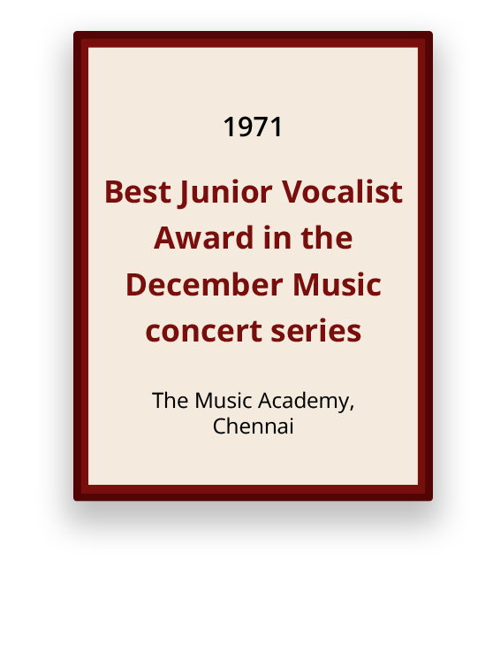 Best Junior Vocalist