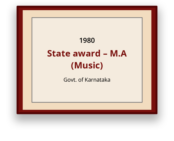 State Award MA Music
